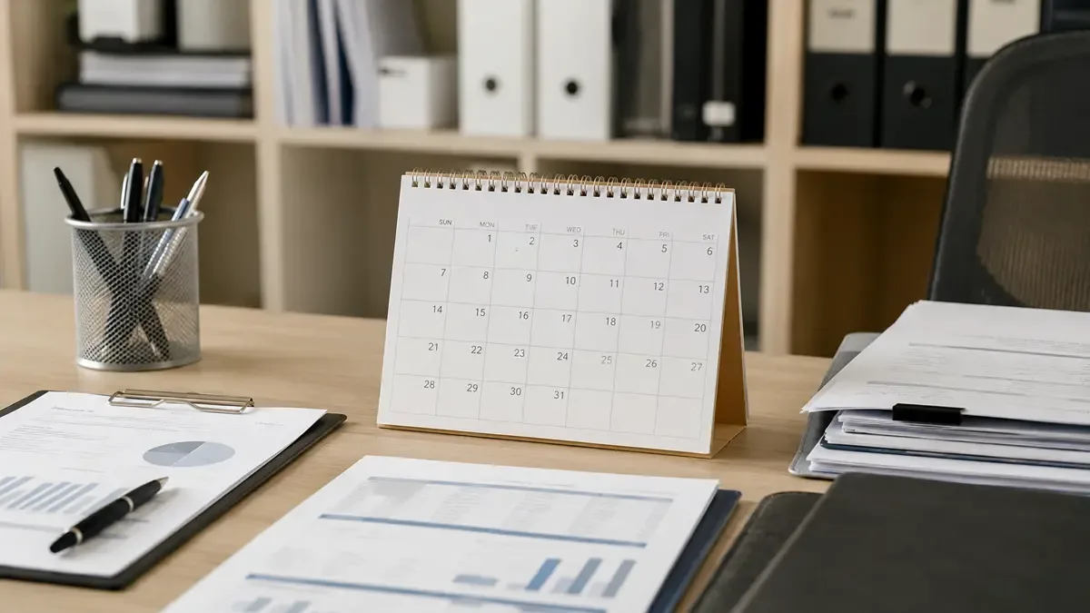 Calendario de tramites y vencimientos laborales