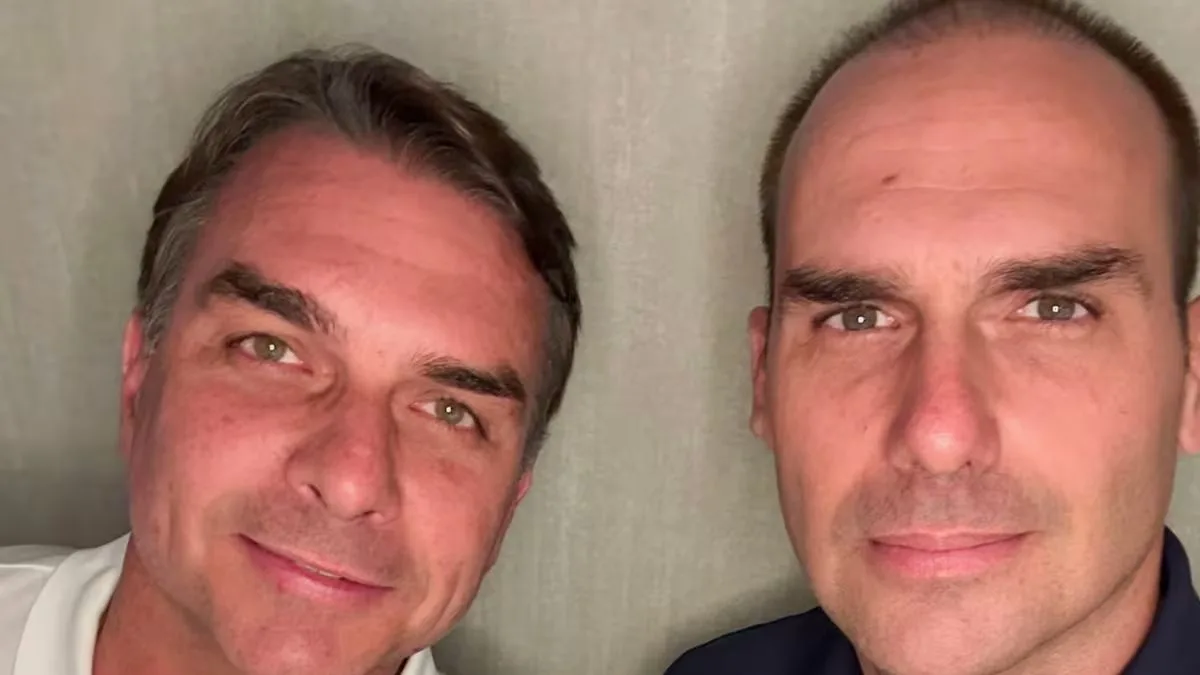 Tras la fuga de Flávio, los hermanos Bolsonaro se reencontraron en Estados Unidos