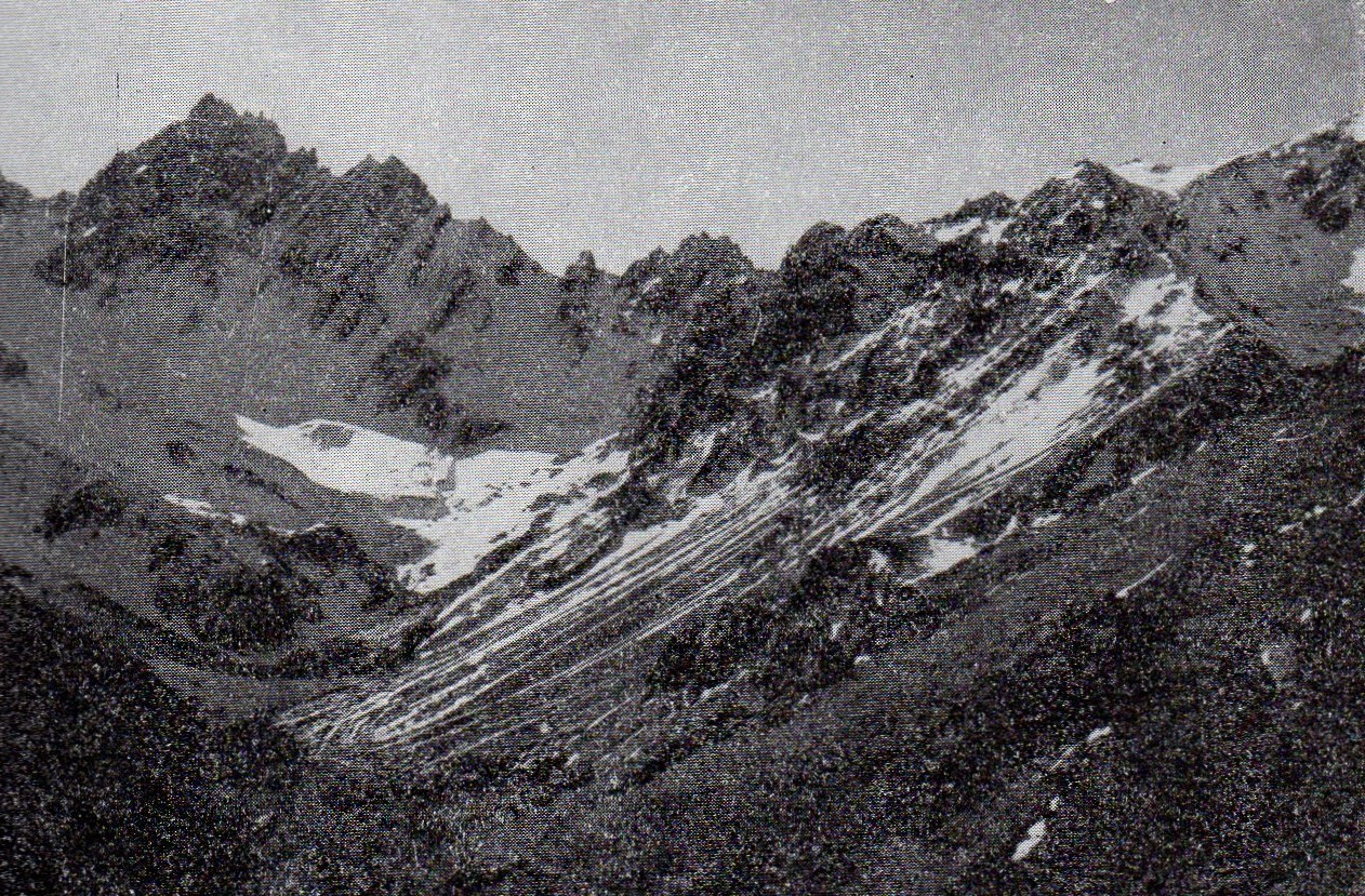 Andy Centralne, górna część doliny Junanillo. 1966r.