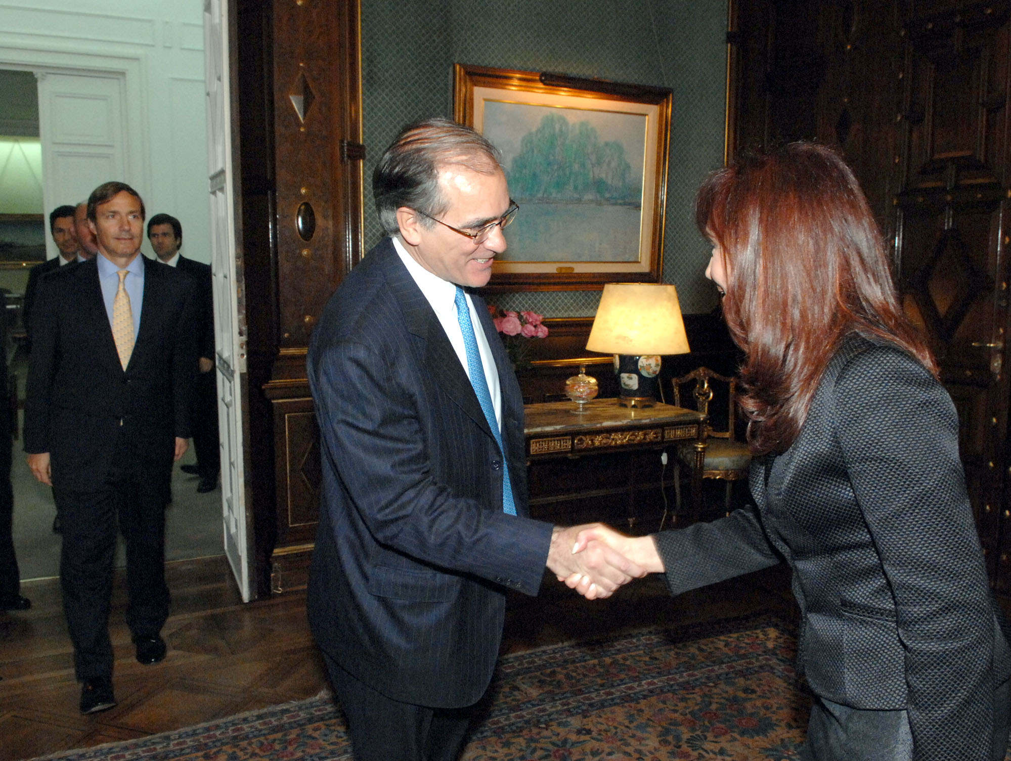 La Presidenta recibe a directivos de los bancos que elevaron propuesta de bonistas que no ingresaron al canje en 2005